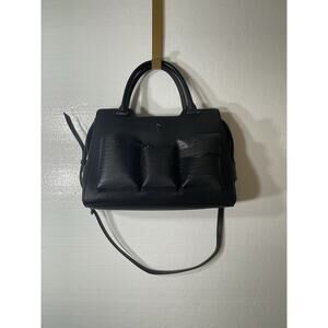 SIMPLY VERA VERA WANG CONTEMPORARY HB‎ UTILITY SATCHEL Black STYLE BSVOIST64 NWT